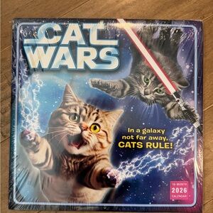Star Wars Cat Wars 2026 Calendar perfect for Valentine’s Day gift!